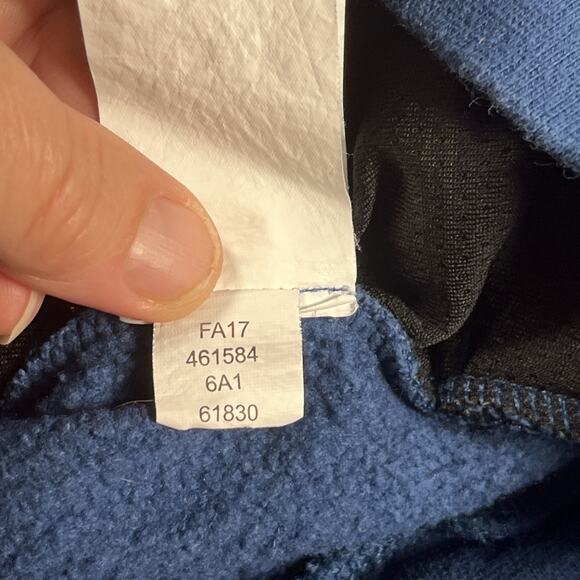 Oakley Men’s Blue Logo Hoodie Sweatshirt Regular Fit Size Medium Athletic Y2K - Picture 9 of 10